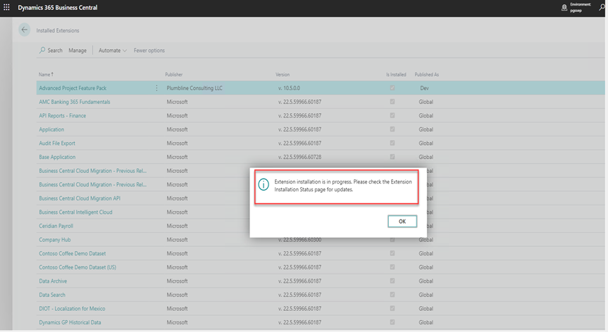 Deploying Velosio D365 Feature Pack